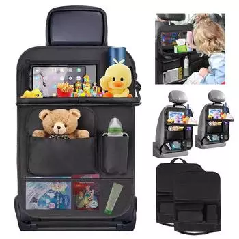Для автомобиля грузовика внедорожника фургона автомобильные аксессуары обновление сумка для хранения на заднем сиденье автомобиля карман на спинке сиденья органайзер для багажника заднего сиденья авто принадлежности для салона автомобиля Black