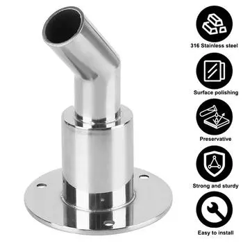 Для автомобиля, лодки, грузовика, нержавеющая сталь 24 мм, универсальный сквозной корпус, выхлопная труба, гнездо, часть оборудования, воздушный дизельный вентиляционный нагреватель straight