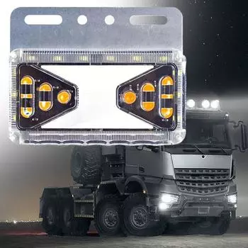 Для автомобиля светодиодные габаритные огни прицепа автомобильные светодиодные лампы 24 В габаритные огни водонепроницаемые автомобильные аксессуары автомобильные принадлежности для автомобиля грузовик прицеп грузовой автомобиль жёлтый