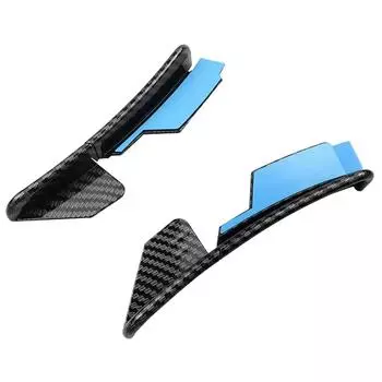 Для BENZ C117 CLA45 CLA180 CLA200 CLA250 AMG 2013-2019 Задний бампер Расширители крыльев Брызговики Арки Колесные брови Губы чёрный