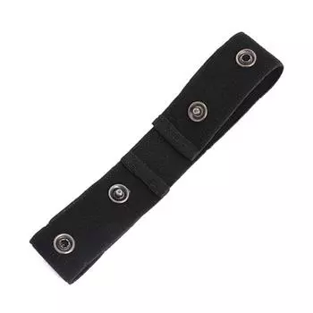 Для беременных Для женщин Для мужчин Пояс без проблем Легкие ремни Брюки Удлиняющий пояс Эластичные ремни чёрный