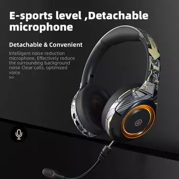 Для беспроводных наушников-вкладышей. Съемный микрофон, поддержка TF-карты, универсальные наушники для телефонов/путешествий/планшетов/игр