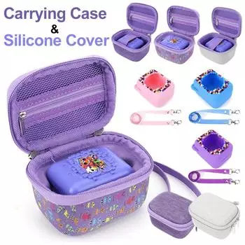 Для Bitzee Digital Pet жесткий чехол EVA и силиконовый чехол водонепроницаемый защитный чехол ударопрочный с ремешком для детей