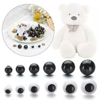 Для BJD аксессуары для кукол DIY глазное яблоко кукла изготовление ремесел пластиковые глаза безопасная игрушка для животных