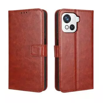 Для Blackview OSCAL C80 чехол-книжка-кошелек из искусственной кожи с отделением для карт чехол для телефона For Blackview OSCAL C80 красный