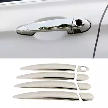 Для BMW 1 2 3 4 серии F20 F21 F22 F23 F30 F32 F33 F34 F35 F36 E87 E90 леворульный автомобиль внешняя дверная ручка накладка хромированная наклейка