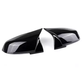 Для BMW 1 2 3 4 X Series крышка бокового зеркала заднего вида F20 F21 F22 F23 F30 F32 F36 X1 E84 F87 M2 узор из углеродного волокна чёрный