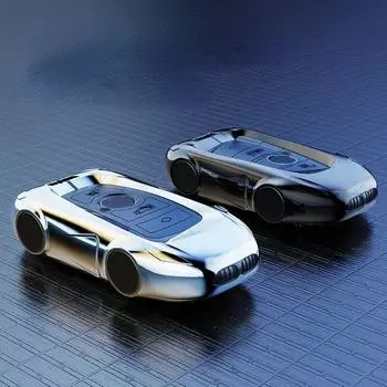 Для BMW 3 5 серии X1 X3 X4 X5 X6 G20 G30 G05 G01 G02 цинковый сплав серебристый чехол для автомобильного ключа без ключа чехол для ключа автомобильные аксессуары