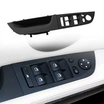 Для BMW 3 серии E90 E91 318 320 325 328 05-12 внутренняя ручка автомобиля внутренняя панель двери водителя накладка бежевый черный general 35.5cm Gray