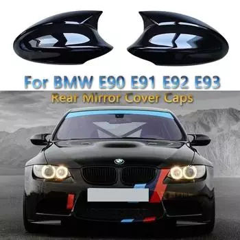 Для BMW 3 серии E90 E91 E92 E93 автомобильные крышки зеркала заднего вида L &;R Mirror Tools Protect Case Глянцевый 316 318 320 325 Option 1-Facelift