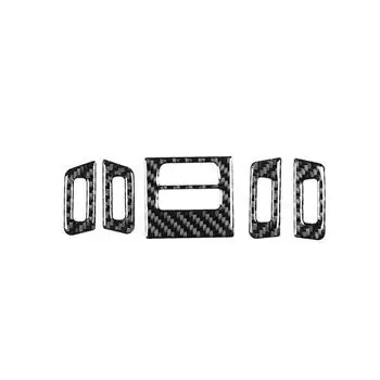 Для BMW 3 серии E90 E92 E93 2005-2012 Низкопрофильная декоративная накладка на воздуховыпускное отверстие из углеволокна