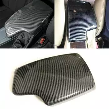 Для BMW 3 серии F30 13-18 подлокотник из углеродного волокна, накладка на консоль, коробка