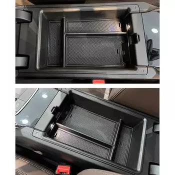 Для BMW 3 серии G20 G21 2019-2025 4 серии G22 G23 2025 2025 2025 автомобильный подлокотник ящик для хранения центральная консоль органайзер лоток чёрный