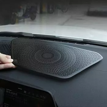 Для BMW 3 серии G20 G28 2020 2021 2022 LHD черная приборная панель аудио динамик рамка декоративная крышка отделка автомобиля стиль салона наклейка