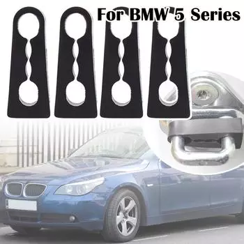 Для BMW 5 серии E60/E61 2004 2005 2006 2007 2008-2010 демпфер дверного замка буфер уплотнитель уплотнение амортизирующий демпфирующий протектор 4pcs