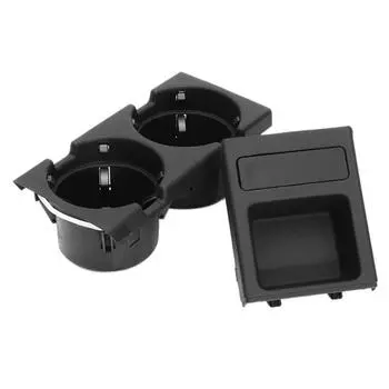 Для BMW E46 Черный Передний Центральный Подстаканник 51168217953