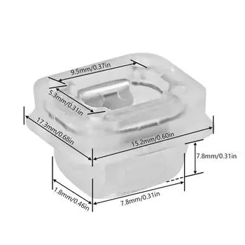 Для BMW E46 E90 E91 E92 E93 X5 E53 20 шт. фиксирующие зажимы для молдингов внутренней отделки, автомобильные дверные фиксаторы, втулки 07149158194