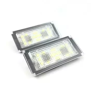 Для BMW E66 E65 седан 7-й серии 745i 750i 760i 2006 2007 2008 Canbus белые SMD светодиодные лампы подсветки номерного знака