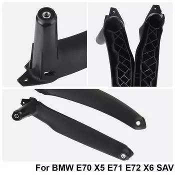 Для BMW E70 X5 2007-13 E71/E72 X6 2008-14 Автомобиль Передняя Задняя Левая Правая Внутренняя Дверная Внутренняя Ручка Отделка Внутренняя Панель Крышка