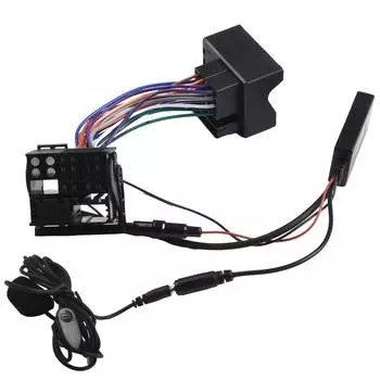 Для BMW E83 Для X3 Для MINI 2001 - 2006 27 см Радио Bluetooth-совместимый AUX IN Аудио 12pin 5-12 В Кабель Адаптер Аксессуары CHINA