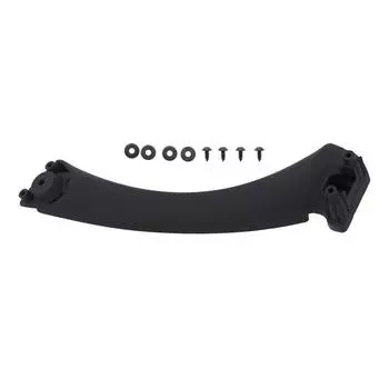 Для BMW E90 3-й серии Седан Левая Внутренняя Ручка Дверной Панели Тяга Накладка / Черный 5141 7230 849