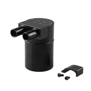 Для BMW E90 E92 E93 E60 Автомобильные аксессуары Масляные фильтры Автомобильные фильтры Дышащее масло Двойной выпускной горшок для восстановления отработанного масла чёрный