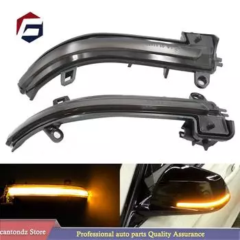 Для BMW F30 F34 F36 Smoke UK4 NS динамические боковые зеркала указатели поворота светодиодные индикаторные лампы 2PCS