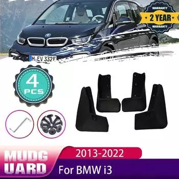 Для BMW I3 2013 ~ 2022 I01 передние и задние колеса брызговики брызговик крыло автомобильные аксессуары 2015 2016 2017 20187 style A