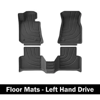 Для BMW i3 2025-2025 Коврик для пола TPE Коврик для багажника Коврик для багажа Водонепроницаемый нескользящий коврик Левый руль