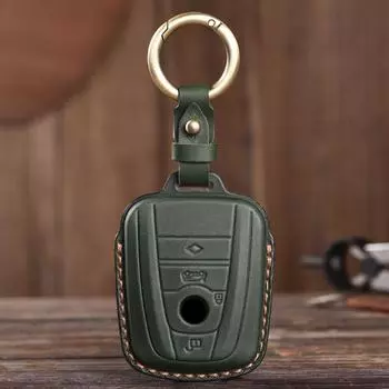 Для BMW i3 i8 автомобильные аксессуары защита ключа с брелоком протектор кожаный чехол для ключа автомобиля чехол синий
