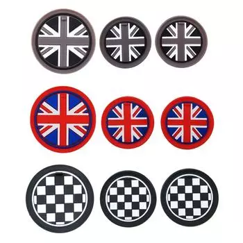 Для BMW Mini Cooper S Hatch R55 5-дверный модель 2015 2016 противоскользящий коврик подстаканник коврик ударопрочный силикагелевый коврик