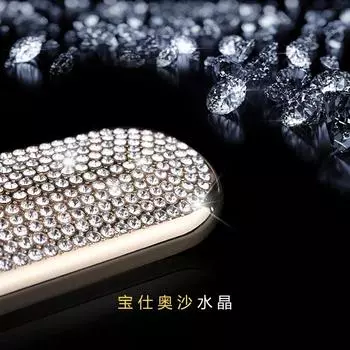 Для BMW MINI Countryman F60 аксессуары для стайлинга автомобилей отделение для хранения Copilot ручка имитация кристалл алмаз украшение for F60 золотой