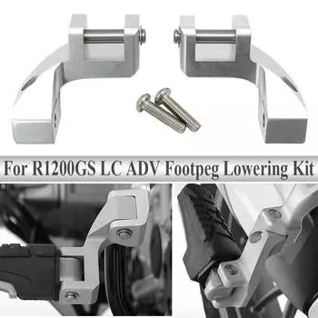 Для BMW R1200GS LC 2013–2017 2018 R 1200 GS LC ADV 2014–2018 R1200GS LC Подножка для пассажира мотоцикла Опускание подножки