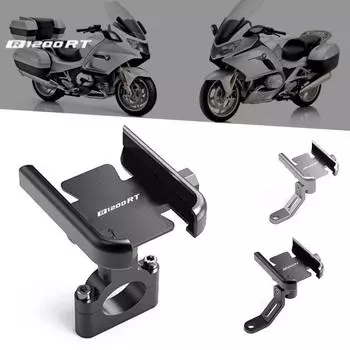 Для BMW R1200RT R1200 RT R 1200RT 2004-2013 мотоцикл держатель мобильного телефона GPS навигатор зеркало руль кронштейн аксессуары