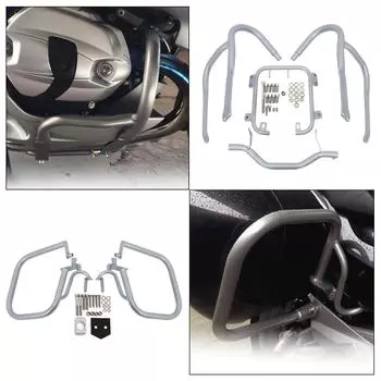 Для BMW R1200RT R 1200 RT 2004-2013 2012 Передняя и задняя защита двигателя для шоссейных автомагистралей, защитный брус, каркас для трюков, защита топливного бака