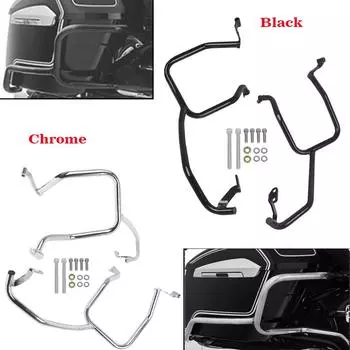 Для BMW R18B R18TC R18 Classic TC R18 BR 18 B 2020-2025 мотоциклетные дуги безопасности боковой ящик бампер защита двигателя протектор каркаса трюка чёрный