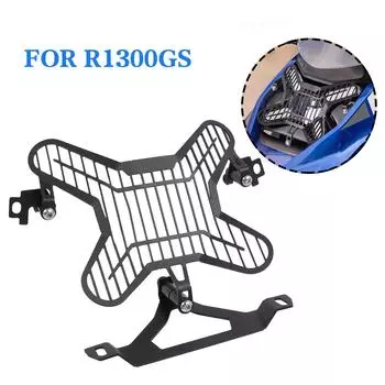 Для BMW R 1300 GS R1300GS R1300 GS ADV Adventure 2025-2025 Защитная решетка для фар Защитная крышка для линз Защитная решетка чёрный