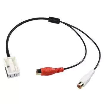 Для BMW RCA-кабель-адаптер RCA-вход 20 г адаптерный кабель
