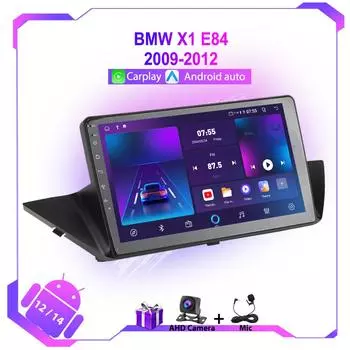 Для BMW X1 E84 2009-2012 Android Car Radio Multimedia Video Player Navigation GPS Carplay Intelligent Touch Screen Auto Stereo