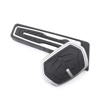 для BMW X1 F48 2016- 2024 2024 X2 F39 2018 - 2024 AT ( LHD ) Педали автомобиля из нержавеющей стали, чехол для педали акселератора, газа, тормоза чёрный