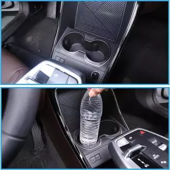 Для BMW X1 U11 центральный консольный органайзер лоток 2025 2025 U11 нижний консольный органайзер лоток TPE под консолью ящик для хранения подстаканник