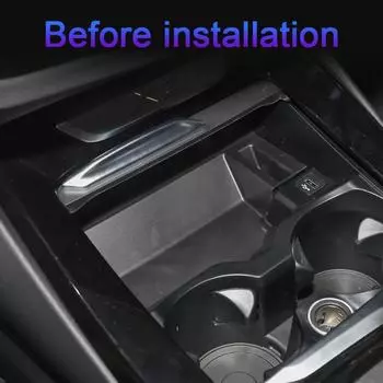 Для BMW X3 X4 2025 2025 Автомобильное беспроводное зарядное устройство QI 15 Вт, держатель для телефона с быстрой зарядкой, беспроводное зарядное устройство для аксессуаров