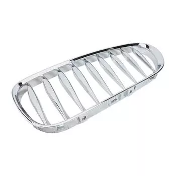 Для BMW Z4 E85 Coupe Convertible Silver Plated Передняя решетка радиатора 2003-2008 51117117757 Заменить автомобильные аксессуары CHINA