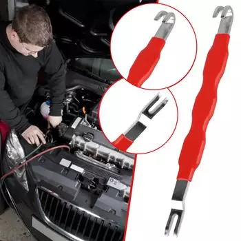Для большинства транспортных средств автомобильные аксессуары универсальный съемник съемник электрический клеммный разъем 1 шт. разделитель инструмент для снятия Red