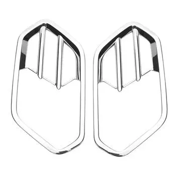 Для более безопасного вождения в тумане, крышка противотуманной фары, украшение для противотуманных фар, внешняя отделка противотуманных фар, крышка противотуманной фары с зеркальной полировкой CHINA