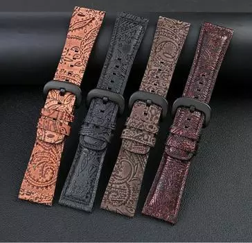 Для браслета Seven Friday ремешок для часов мужской квадратный механический M2/02 M3 T2 S1 винтажный кожаный ремешок высокого качества с узором 28 мм 28mm