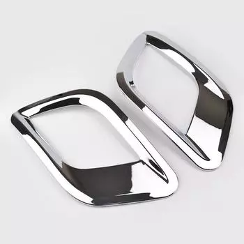 Для Buick Encore Opel/Vauxhall Mokka 2012 2013 2014 2015 2016 хромированная задняя противотуманная фара крышка лампы накладка молдинг украшения
