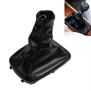 Для Buick Excelle 2008-2012 кожаный 5-скоростной рычаг переключения передач, рычаг переключения передач, чехол для багажника, воротник чёрный