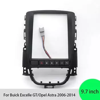 Для Buick Excelle GT/Opel Astra 2006-2014 9,7-дюймовый автомобильный DVD-плеер рамка навигационная панель автомобильное радио Android радио