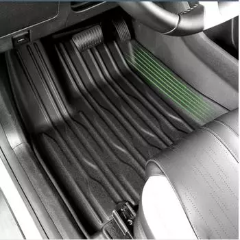 Для BYD ATTO3 2025-2025 TPE коврики для пола всепогодные противоскользящие водонепроницаемые напольные коврики для правого руля